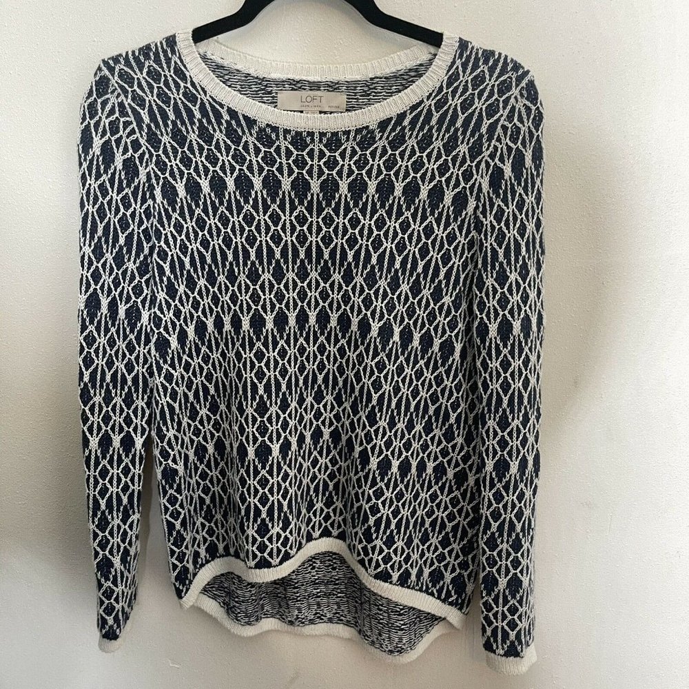 Ann Taylor Loft Womens Pull Over  linen Sweater